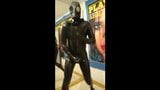 Masturbation in rubber in front of a friend snapshot 1