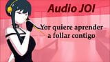 Spanish Audio JOI hentai, Yor quiere practicar sexo contigo. snapshot 4