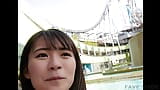 Kiss and blowjob in the city with her who loves Natsu Tojo snapshot 17