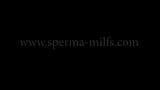 Orgie de sperme et de creampie à gros nichons - LA MILF Sidney Dark - 40114 snapshot 8