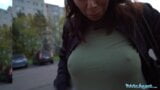 Public agent - une superbe brune aux seins fantastiques se fait baiser snapshot 5