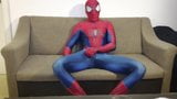 Spiderman suka melancap (dan pancutan mani) snapshot 3