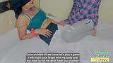 Fucked girlfriend cute step sister alone in the room Special FanClub this video with English text clear dirty talk audio snapshot 3