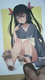 Nemesis (To Love-ru) Feet Cum Tribute snapshot 3