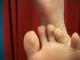 Pip show asian barefeet soles posing snapshot 11