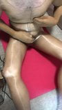 Pantyhose Encasement Cum snapshot 3