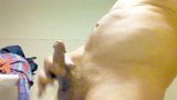 public washroom jerking off and cumming a big jizz load snapshot 1