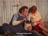 Redhead Banged in the Village (1970s Vintage) snapshot 5