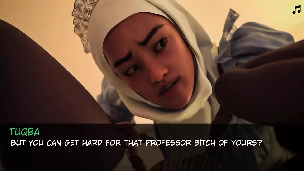 Hijab ragazza anna - professoressa universitaria fa l'amore con una studentessa parte 2