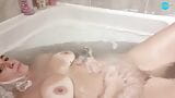 Soapy tits in the bath snapshot 11