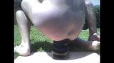 Riding my Caterpillar dildo snapshot 3