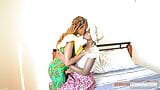 African Queens Ethnic Tribal Lesbian Makeout Hidden From Their Village snapshot 2