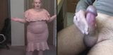 Masturbandosi un grosso cazzo su una milf paffuta matura - webcam snapshot 5