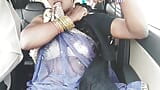 Car sex, telugu dirty talks, silk aunty with hyd driver crezy romantic journey snapshot 16