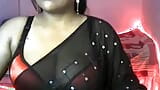 When a desi girl's boobs grow bigger, she calls someone and starts getting fucked naked. snapshot 3