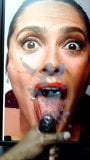 Salma Hayek - Cum Tribute(emptying on her mouth and tongue) snapshot 9