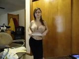 busty nerd with glases on cam snapshot 2