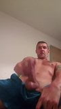 scally lad with blue shorts shoots his load snapshot 3