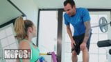 Alex Legend Comes To Gym To Find Athena Faris Looking At His Gym Bag Starting To Seduces Him - Mofos snapshot 4