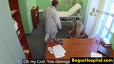 Doctor pussy fucks his wife in his office snapshot 16