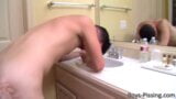 Amateurs Dustin Fitch and Jimmy Roman ass fuck after pissing snapshot 11