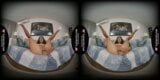 Solo babe Katty West is masturbating all day, in VR snapshot 4