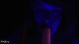 Spectrum Boutique Neo Elite Glow in the Dark Dildo Unboxing and Test Fuck with Black Light snapshot 16