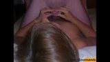 Ik ruk liggend op mijn rug de pik van mijn stiefzoon af die ejaculeert snapshot 12