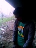 Gypsy guy jerk off in the woods (ciganin masturbira v Gora) snapshot 7