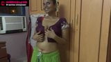 Mumbai Maid Horny Lily Jerk Off Instruction In Sari In Hindi snapshot 8