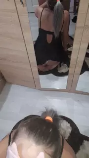 Amateur Step Mom Caught Step Son Jerking off and Help Him to Cum ...