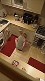 Secret camera catching me in masturbating in the kitchen snapshot 4