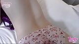 Ginger Scarlet Skies gecreampied door krachtige stiefvader! snapshot 4