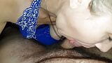 MILF amateur, pipe avec sperme dans la bouche snapshot 7