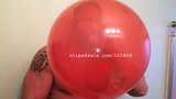 Ballon Fetisch - Blas-Ballons, Video 1 snapshot 2