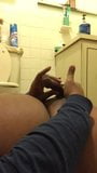 Jerking off in the bathroom snapshot 6