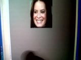 Cumshot Tribute to Holly Marie Combs snapshot 2