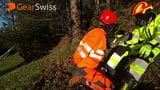 two workers play in High-Viz gear snapshot 11