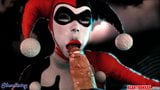 Sexy Arkham chicks fucked and blowing big cocks snapshot 2