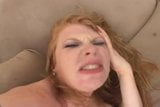 Redhead Skank Madison Gets Vicious DP snapshot 12