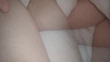 Wife in Bed in White Cotton Thong snapshot 5