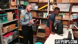 Security officer destroys a young ebony shoplifters ass snapshot 3