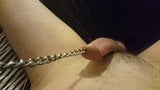 Guy pulling chain out his urethra snapshot 2