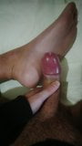 Cum on my foot snapshot 7