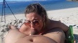 Extremer Blowjob am Meer snapshot 2