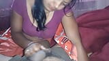 Desi Bhabhi masturbating And cum in mouth Desi Bhabhi snapshot 1