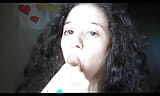 Sucking my fingers in my room. snapshot 5