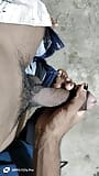 My indian college friend, when he allowed my ass to be fucked, enjoyed it first with his hands and then with his toes. snapshot 3