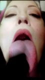 Random Cum Target 27 - Cum Tribute(tongue shot) snapshot 2