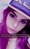 Snapchat Akali Cosplay  snapshot 8